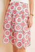 Brynn Embroidered Lace Midi Skirt